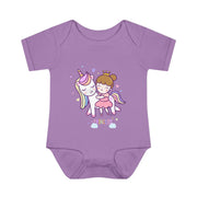 Adorable Princess Unicorn Baby Bodysuit - Cute Infant Outfit for Girls
