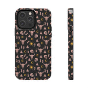 Gothic Skull Tough Phone Case - Durable Design for Alternative Style Lovers