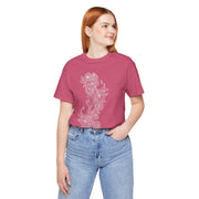 Eco-Friendly Nature Art Unisex Jersey Tee - Botanical Design