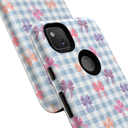 Bow-Patterned Google Pixel Phone Case - Stylish Protection for Your Device