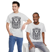 Unisex Heavy Cotton Tee - Fierce Guardian Graphic T-Shirt