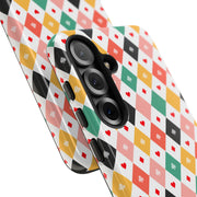 Colorful Hearts Samsung Galaxy Phone Case - Stylish Tough Cases for Everyday Protection