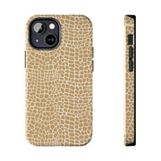 Stylish Tough Phone Case with Trendy Giraffe Pattern