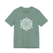 Calming Mandala Unisex Jersey Short Sleeve Tee
