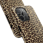 Leopard Print Tough Phone Case - Stylish & Durable Protection for Your Device