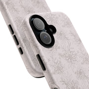 Floral Tough iPhone Case - Durable Protection with Elegant Design