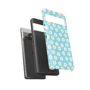 Daisy Floral Tough Phone Case - Durable Protection for Your Device