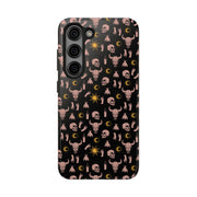 Gothic Skull Tough Phone Case - Durable Design for Alternative Style Lovers