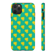 Vibrant Floral Tough Case for iPhone - Stylish Protective Cover