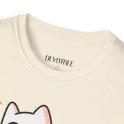 Cute Cat Graphic Unisex Softstyle T-Shirt - Perfect for Pet Lovers