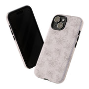 Floral Tough iPhone Case - Durable Protection with Elegant Design