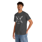 Devotree Skull Wings Unisex Heavy Cotton Tee - Edgy Graphic T-Shirt for Alternative Lifestyle