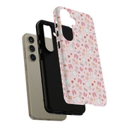Cute Floral Tough Samsung Galaxy Phone Case for Kids & Teens