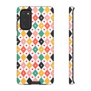 Colorful Hearts Samsung Galaxy Phone Case - Stylish Tough Cases for Everyday Protection