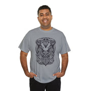 Unisex Heavy Cotton Tee - Fierce Guardian Graphic T-Shirt