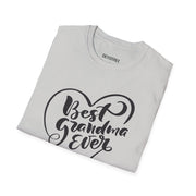 Best Grandma Ever Unisex Softstyle T-Shirt - Perfect Gift for Grandparents