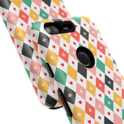 Colorful Diamond Pattern Google Pixel Phone Case - Tough Cases