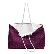 Stylish Purple Weekender Bag for Travel and Getaways