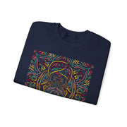 Vibrant Bohemian Unisex Crewneck Sweatshirt - Colorful Artistic Design