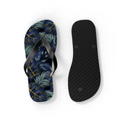 Tropical Leaf Flip Flops | Summer Beach Sandals for Vacation