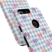 Bow-Patterned Google Pixel Phone Case - Stylish Protection for Your Device