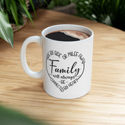 Family Coffee Mug - 11oz & 15oz - Cute Inspirational Design