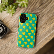 Vibrant Floral Tough Case for iPhone - Stylish Protective Cover