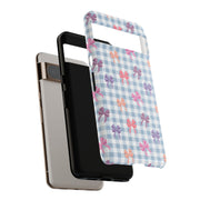 Bow-Patterned Google Pixel Phone Case - Stylish Protection for Your Device