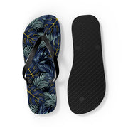 Tropical Leaf Flip Flops | Summer Beach Sandals for Vacation