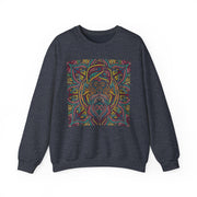 Vibrant Bohemian Unisex Crewneck Sweatshirt - Colorful Artistic Design