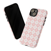 Cute Paw Print Tough iPhone Case for Pet Lovers