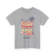 Surf-Inspired Unisex Heavy Cotton Tee - 