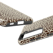 Giraffe Print Tough Phone Cases - Stylish & Durable Protection for Animal Lovers