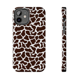 Giraffe Print Tough Phone Case - Stylish & Durable Protection for Animal Lovers