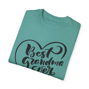 Best Grandma Ever Unisex Garment-Dyed T-Shirt