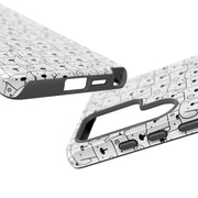 Cute Dog Pattern Samsung Galaxy Phone Case - Tough Cases for Pet Lovers