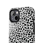 Stylish Leopard Print Tough Phone Case – Durable Protection & Chic Design
