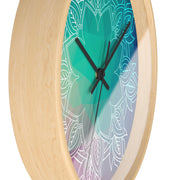 Mandala-Inspired Wall Clock - Boho Home Decor
