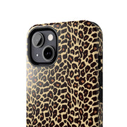 Leopard Print Tough Phone Case - Stylish & Durable Protection for Your Device