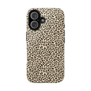 Leopard Print Tough Phone Case - Stylish & Durable Protection