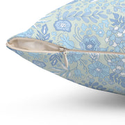 Floral Patterned Square Pillow - Cozy Home Decor Accent