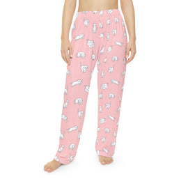 Cozy Cat Print Women's Pajama Pants - Perfect for Relaxing and Gift Giving