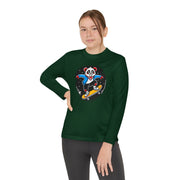 Youth Skateboarding Panda Long Sleeve Tee - Fun and Sporty Design for Active Kids