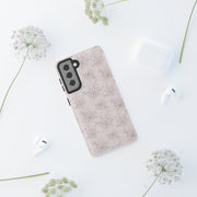 Floral Tough Samsung Galaxy Phone Case - Durable Design for Nature Lovers