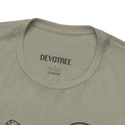 Unisex Jersey Short Sleeve Tee - Mystic Snake and Rose Design