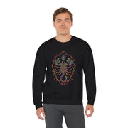 Colorful Skeleton Graphic Crewneck Sweatshirt - Unisex Heavy Blend™