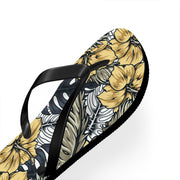 Tropical Floral Flip Flops | Summer Beach Sandals for Vacation