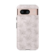Floral Tough Google Pixel Phone Case - Durable Design for Nature Lovers