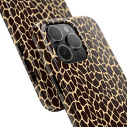 Giraffe Print Tough Phone Case - Stylish, Durable Protection