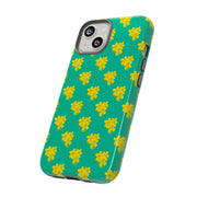 Vibrant Floral Tough Case for iPhone - Stylish Protective Cover
